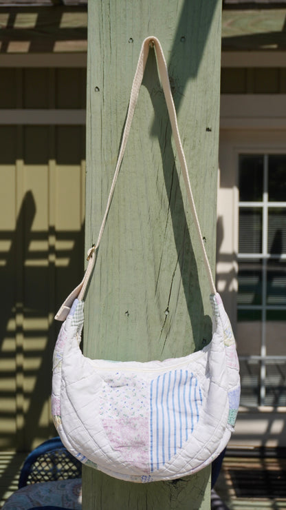 Soft Heart Crescent Bag #2
