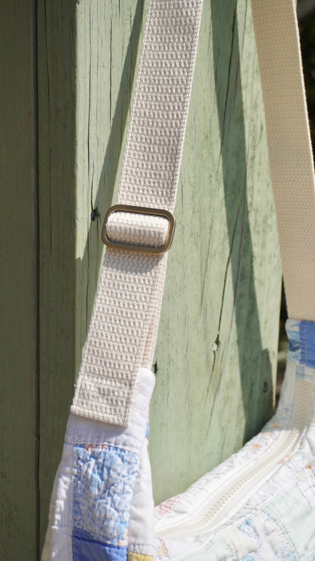 Nine Patch Crescent Bag