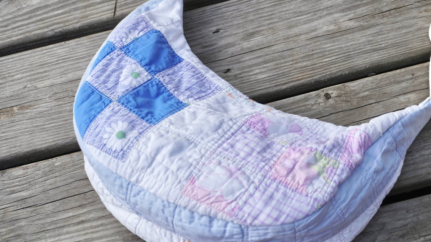Nine Patch Crescent Bag #2