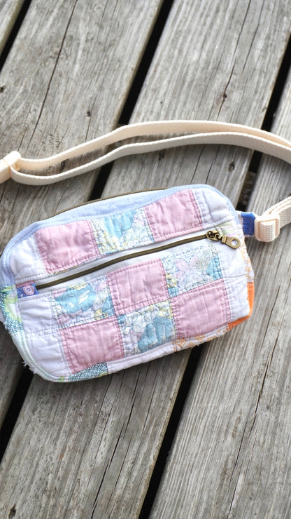 Pink Nine Patch Fanny Pack