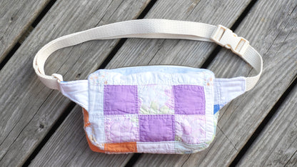Pink Nine Patch Fanny Pack