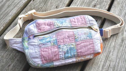 Pink Nine Patch Fanny Pack