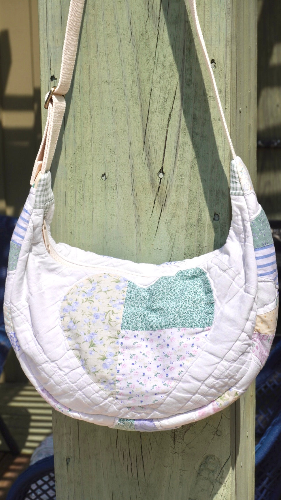 Soft Heart Crescent Bag