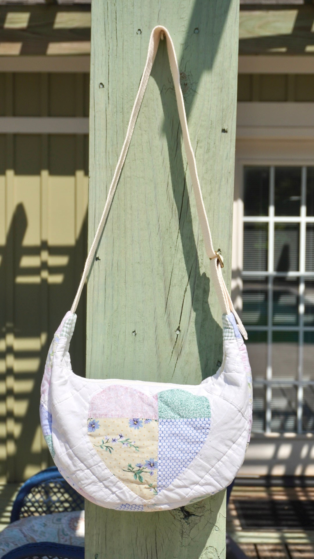 Soft Heart Crescent Bag #2